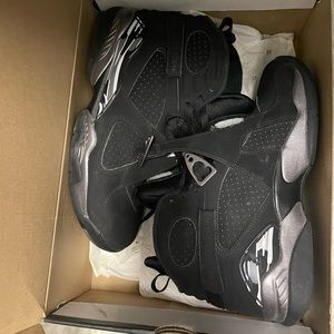 Men Jordan 8 Retro chrome